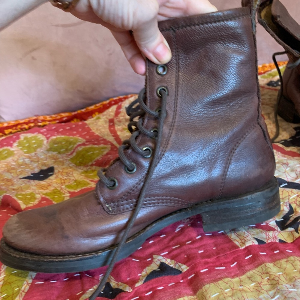 Frye Veronica Combat Boots - image 3